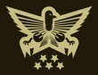 Military eagle emblem