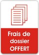 bouton frais de port offert