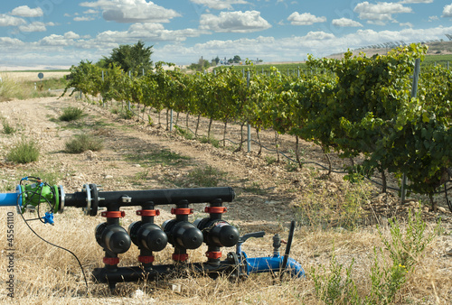 Photo: Water pumps for irrigation of vineyards Water pumps for irrigation of vineyards