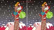 Santa Claus - chimney-10 differences