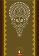 Durga Diwali Design