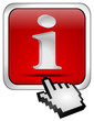 Button mit Information Symbol mit Cursor