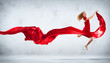 Modern style dancer posing