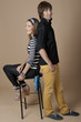 The young couple