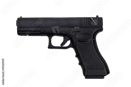Photo: Black handgun Black handgun