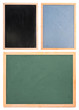 Foto: Set of chalkboards Set of chalkboards