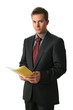 Photo: Young Businessmen with Documents Young Businessmen with Documents
