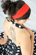 Sixties Girl with tattoo