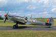 Supermarine Spitfire at the airfield