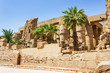 Ancient ruins of Karnak temple in Egypt Ancient ruins of Karnak temple in Egypt