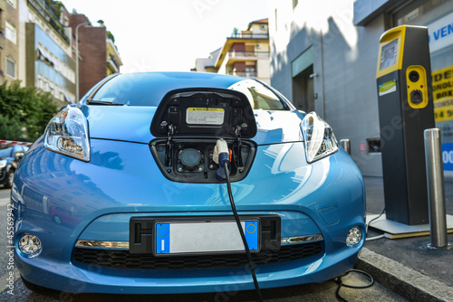 Photo: Eco car charge Eco car charge