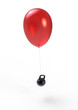 flying balloon and heavy weight