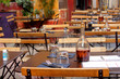 Restaurant terrace.