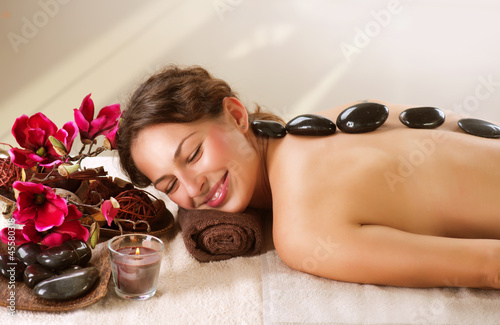 Photo: Spa. Hot Stone Massage. Dayspa Spa. Hot Stone Massage. Dayspa