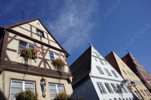 Photo: Giebel von Bürgerhäusern Giebel von Bürgerhäusern