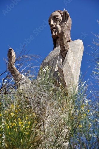 Photo: Statue of Christ, Palencia, Spain Statue of Christ, Palencia, Spain