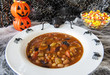 Halloween Spiders Enjoying Chili