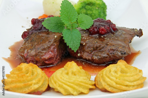 Photo: Filetstücke gebraten Filetstücke gebraten