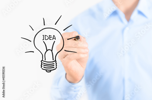 Photo: Bright Idea concept Bright Idea concept
