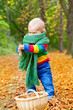 baby mit schal