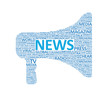 News Megaphone Concept