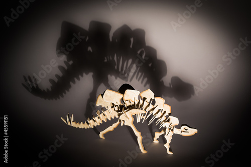 Photo: stegosaurus stegosaurus