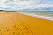 Omaha Beach, one of the D-Day beaches of Normandy, France