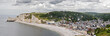 Cliffs of Etretat Panorama, Normandy, France