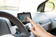 Foto : Using Navigation Device Using Navigation Device