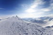 Photo: Top station of ropeway on ski resort Top station of ropeway on ski resort