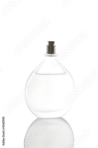 Photo: Perfume Bottle Isolated On White Perfume Bottle Isolated On White