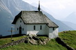 Foto: Bergkirche in der Schweiz Bergkirche in der Schweiz