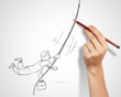 Drawing about risk in business