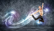 Photo: Modern style dancer posing Modern style dancer posing
