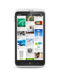 Social media application on mobile smartphone