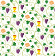 pattern con simboli cristiani