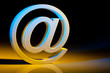 E-Mail Zeichen. Online Kommunikation.