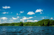 Photo: Blue lake and sky in summer Blue lake and sky in summer