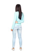 Girl Posing Backwards