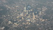 Aerial view of Charlotte, North Carolina