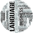 Communication And English Studies Word Cloud Concept
