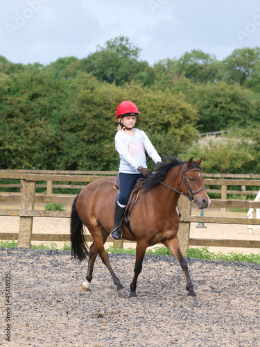Photo: Girl On Horse Girl On Horse