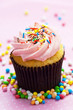 Foto: Pink cupcake Pink cupcake