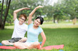 Simultaneous stretching