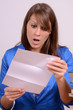 frau brief lesen
