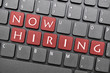Now hiring on keyboard