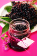 homemade elderberry confiture