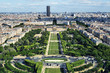 View on Paris from the Eiffel Tower.