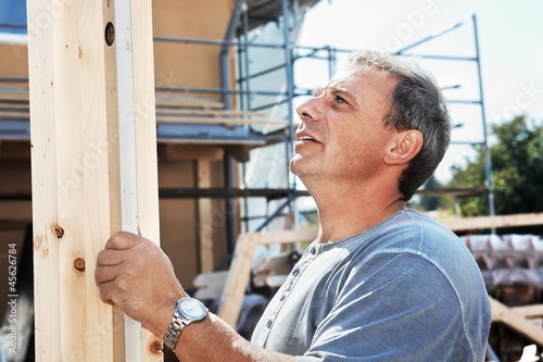 Photo: carpenter at work carpenter at work