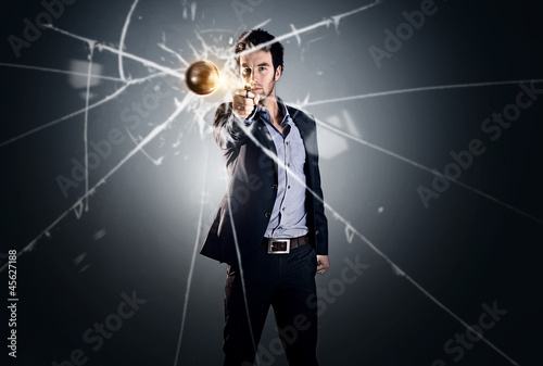 Photo: Man with Weapon Man with Weapon